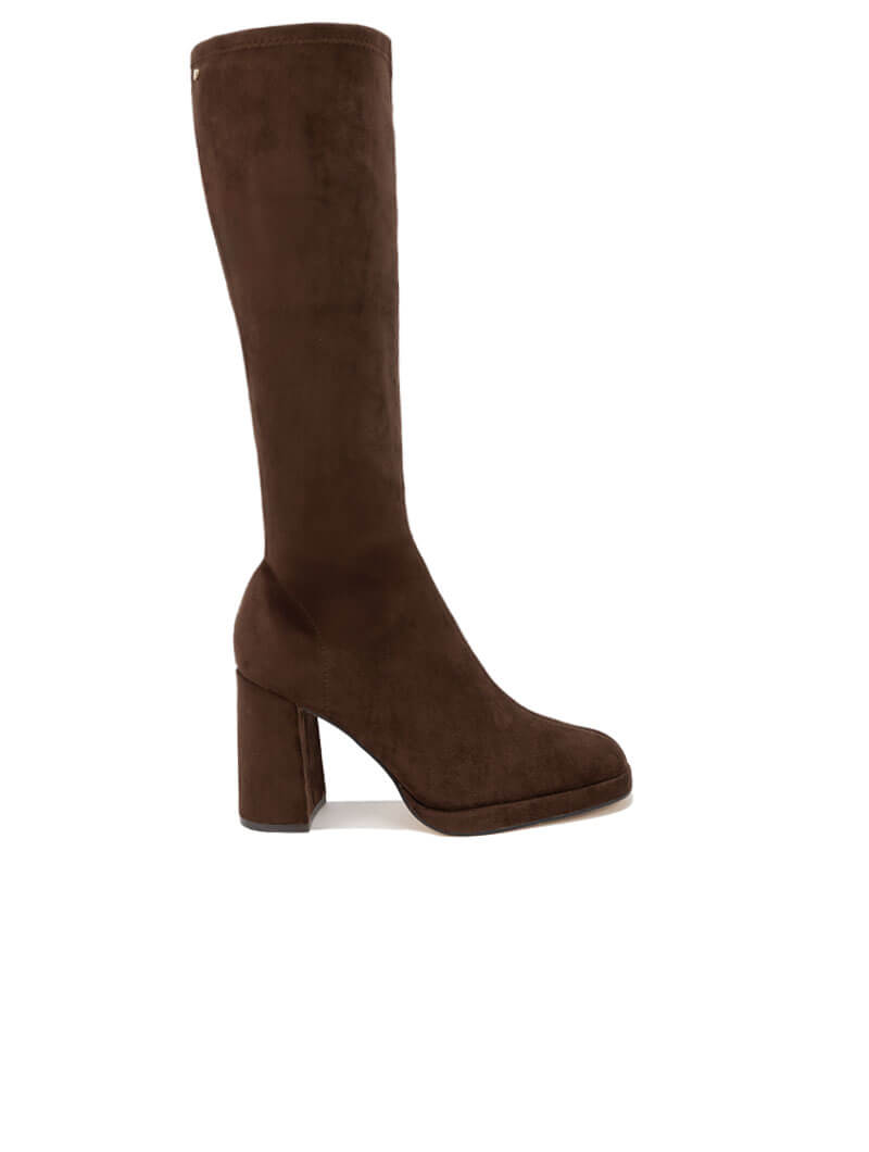 Bottes à talons hauts